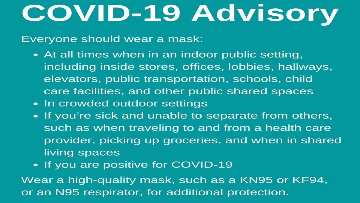 covid advisory NY