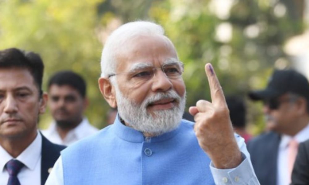 Gujarat Assembly elections: PM Modi casts his vote, thanks people of the Country (VIDEO)