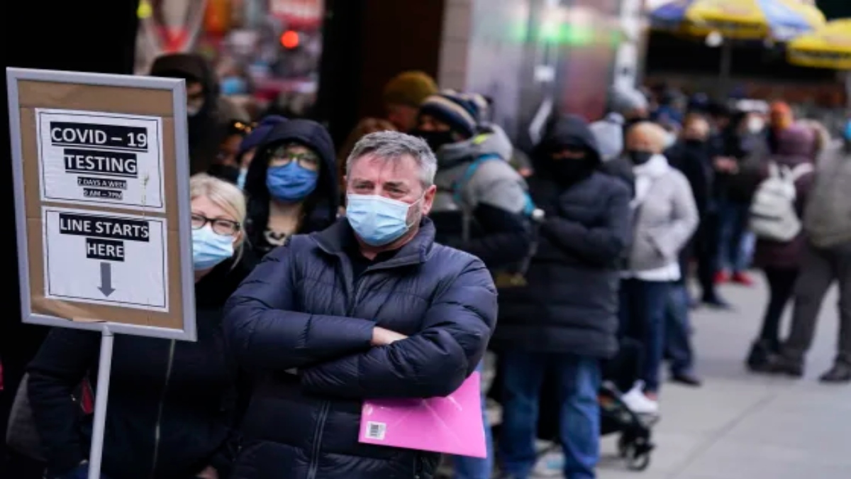 Sudden rise in Covid cases in New York, health department recommends masks again