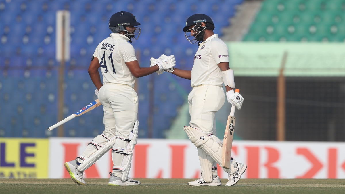 IND vs BAN 1st Test: India ends day 1 with 278/6 as Pujara-Iyer lay 149-run stand