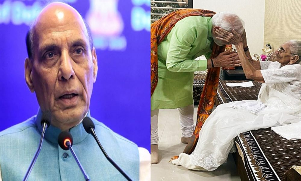 ‘No one will cancel their programs…’: Rajnath Singh shares PM Modi’s message after his mother’s demise