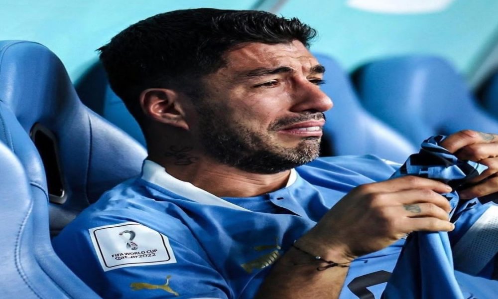 FIFA World Cup 2022: Luis Saurez left sobbing after Uruguay’s elimination from tournament