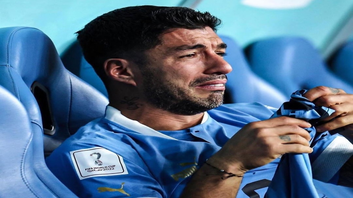 FIFA World Cup 2022: Luis Saurez left sobbing after Uruguay’s elimination from tournament