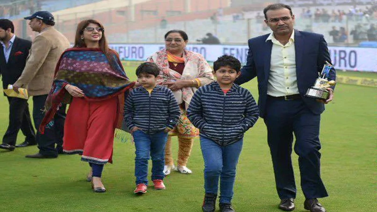 Virender Sehwag’s son Aryavir Sehwag finds place in Delhi Under-16 squad in Vijay Merchant Trophy
