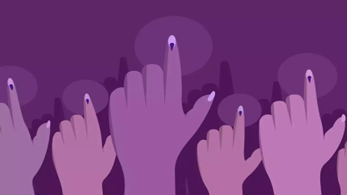 vote fingers