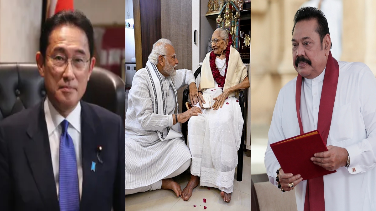 World leaders offer condolences to PM Modi over demise of his mother