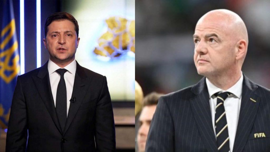 zelensky and infantino