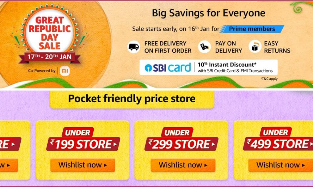 Amazon Great Republic Day Sale 2023: Date, Time, Discount on Cards, Phone offer price and more
