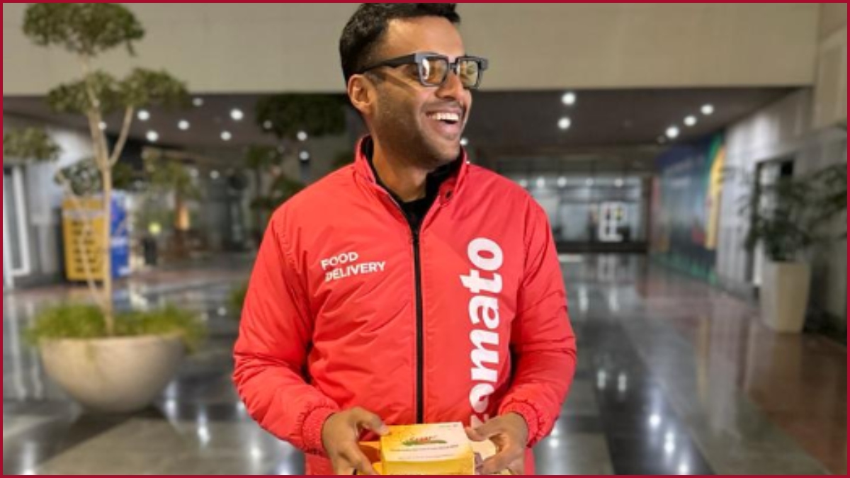 On New Year's eve, Zomato's CEO Deepinder Goyal becomes delivery