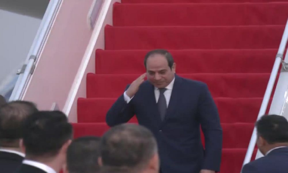 Egyptian President El-Sisi arrives in India, to be chief guest at Republic Day parade