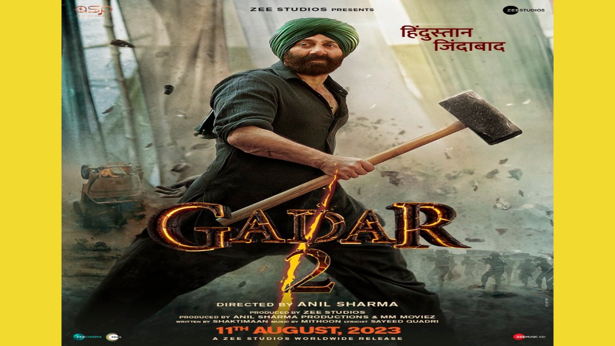 Gadar 2 ‘First look’ out: Thrilled netizens make it top trend as movie coming this Independence Day