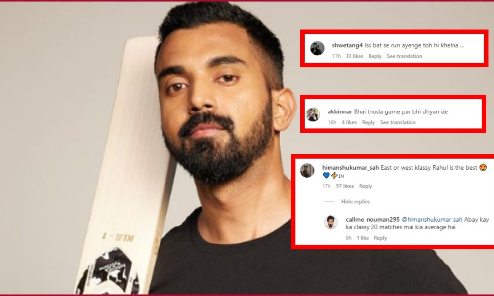 KL Rahul shares post for fans to get products from his ‘Signature KLR x SG collection’; users say “iss bat se run ayenge toh hi khelna”