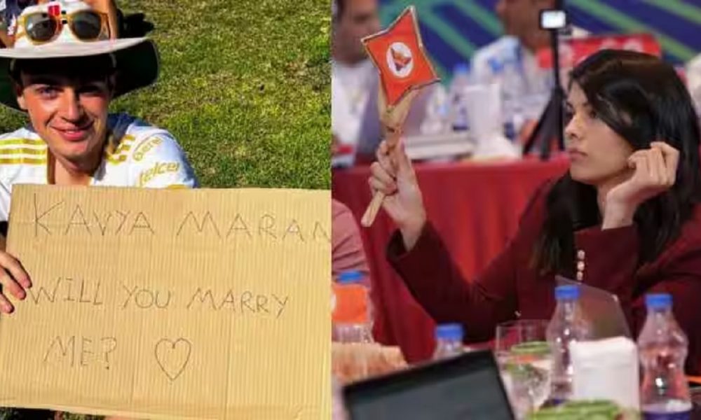 IPL franchise owner Kaviya Maran gets marriage proposal on field, VIDEO is viral