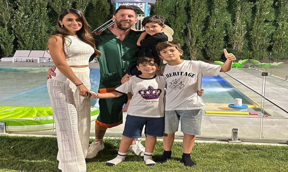 Lionel Messi celebrates New Year with family, shares adorable poolside pictures