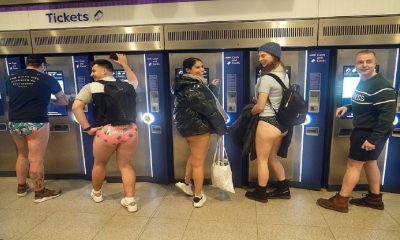 No Trousers Tube Ride - London