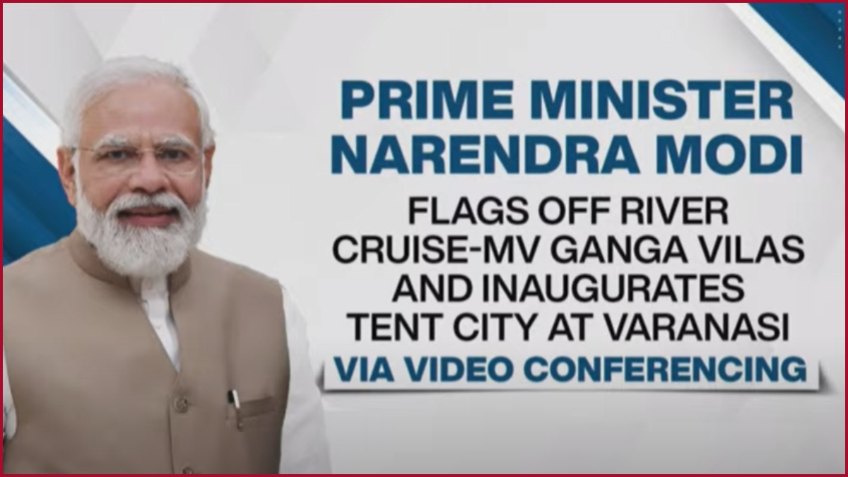 PM Modi inaugurates the ‘Tent City’ built on the banks of river Ganga in Varanasi, Uttar Pradesh