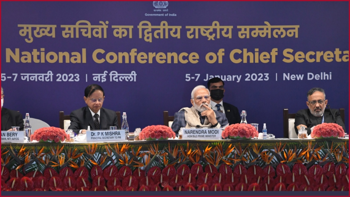 PM Modi chairs Chief Secretaries conference heralding new era of Cooperative Federalism