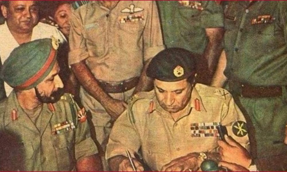Monster makes fun of creator: Taliban leader shames Pakistan, shares 1971 surrender picture