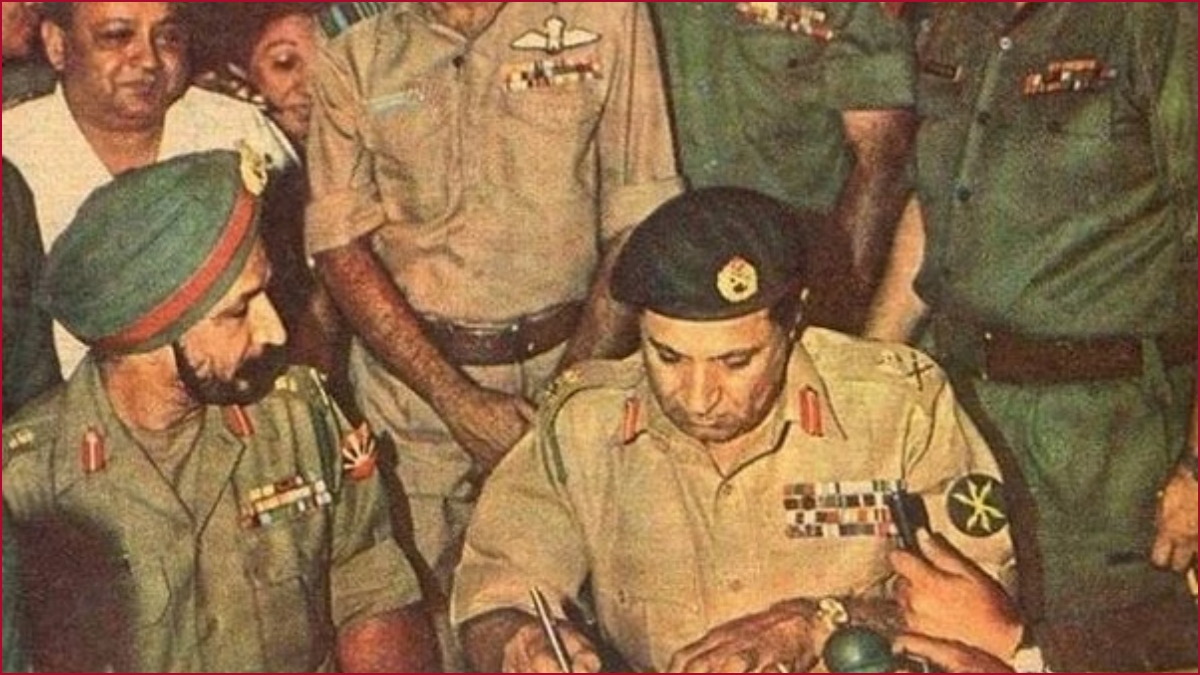 Monster makes fun of creator: Taliban leader shames Pakistan, shares 1971 surrender picture