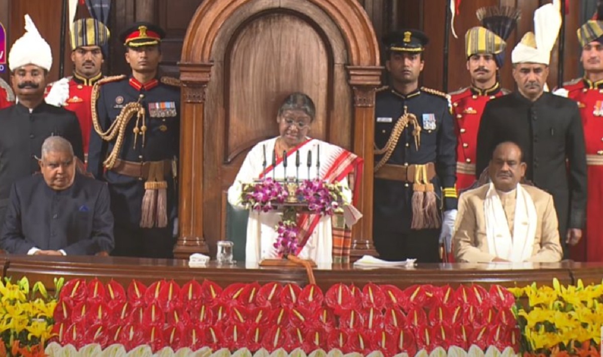 President Murmu -- Parliament address