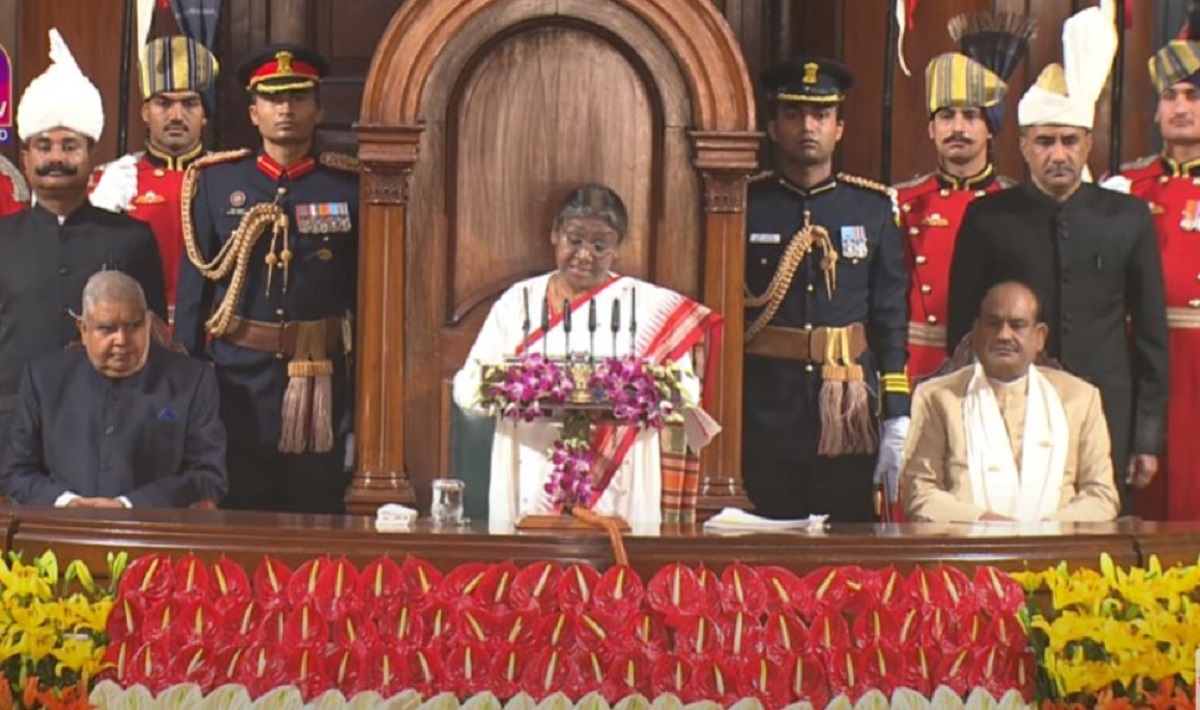 LIVE President Droupadi Murmu Addresses Joint Session Of Parliament