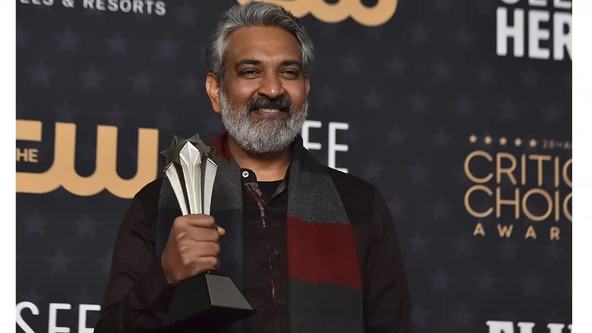 ‘Mere Bharat Mahan’: Rajamouli’s speech after winning Critics Choice Award is viral (WATCH)