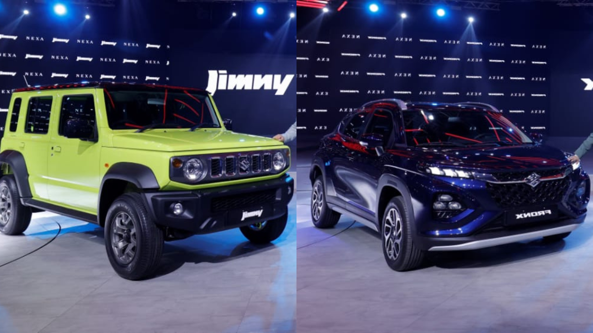 Maruti launches two new SUVs Fronx and Jimny at Auto Expo 2023; See images