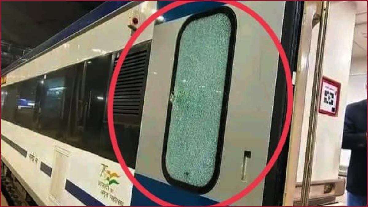 Bengal: Window panes damaged as stones pelted at Vande Bharat Express, second attack in 24 hrs