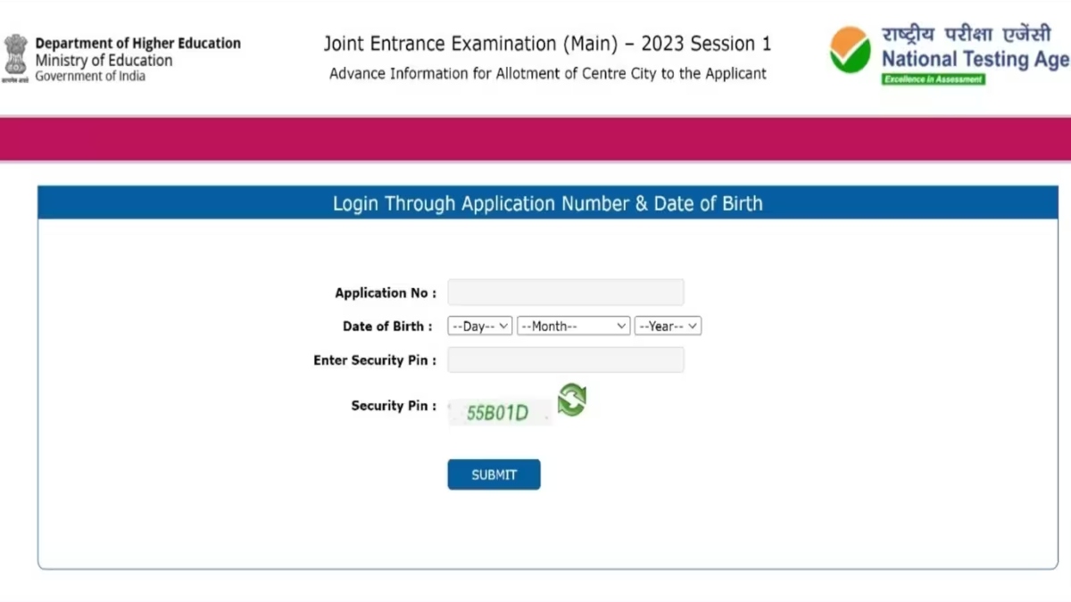 JEE Main Admit Card 2023 released; Check details here