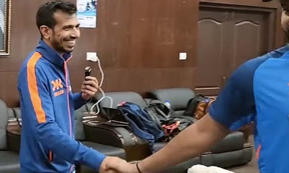 While Chahal shows Team India’ dining & massage area; Rohit’s dig at ‘future’ leaves netizens in splits