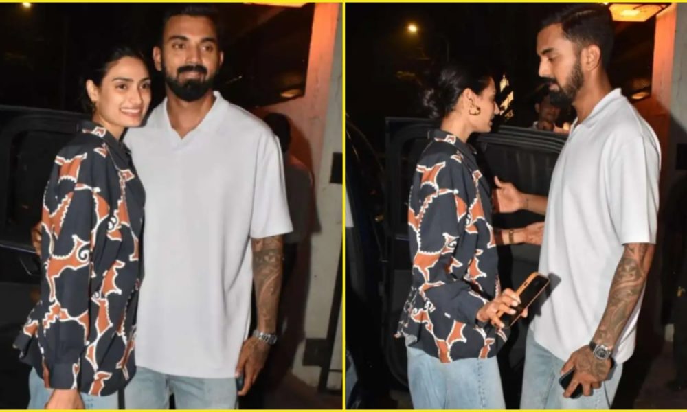 Rahul-Athiya 1st dinner date after marriage, shutterbugs follow couple for photo