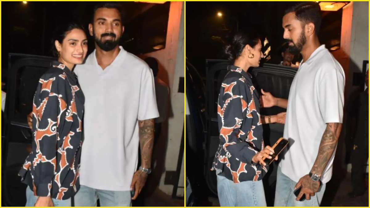 Rahul-Athiya 1st dinner date after marriage, shutterbugs follow couple for photo