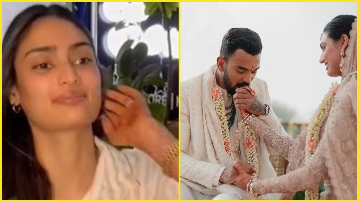 Athiya Shetty makes first public appearance after marrying KL Rahul, receives mixed reactions from fans (VIDEO)