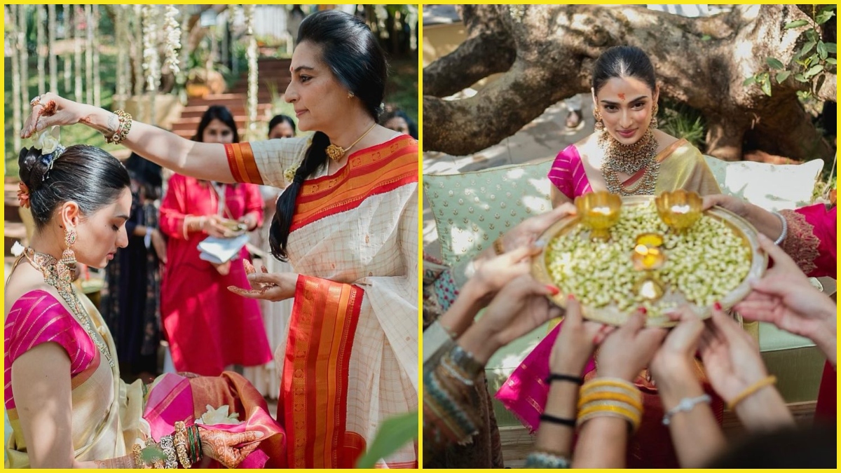 Athiya-KL Rahul wedding: New pictures emerges from pre-wedding festivities; See pics