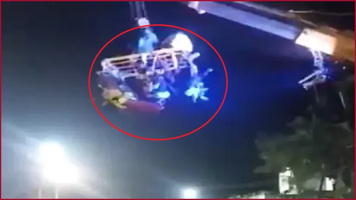 Video: Four killed, several injured after crane crashes at a temple festival in Tamil Nadu