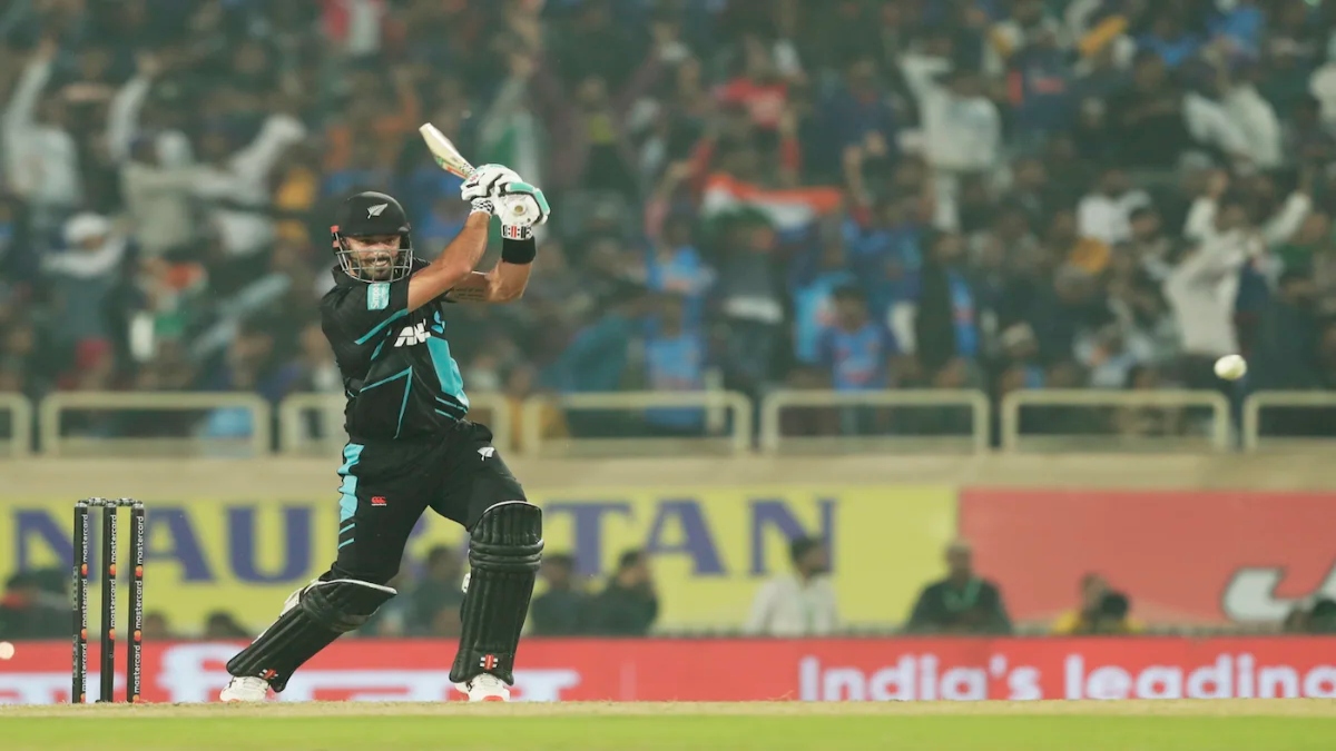 IND vs NZ 1st T20I: Daryl Mitchell’s 3 sixes & a four in Arshdeep’s last over take New Zealand to 176