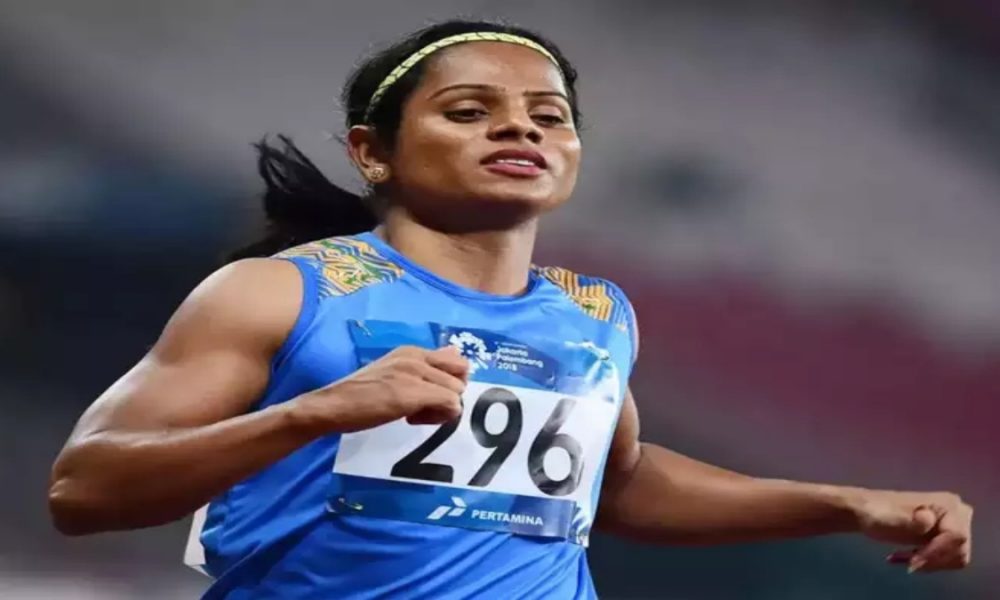 Dutee Chand faces suspension after sprinter tests positive for prohibitive substance