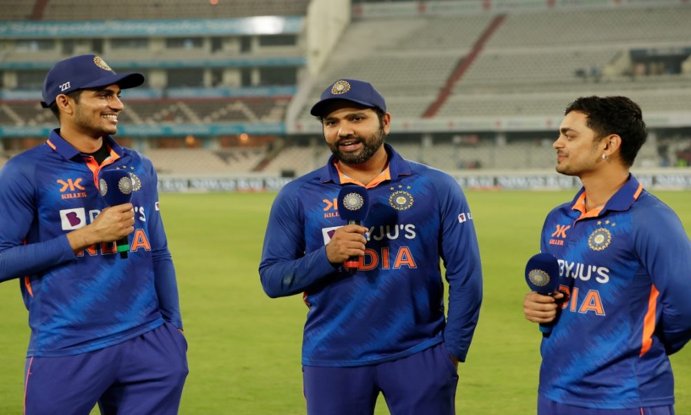 Shubman Gill welcomed to double centurions’ club, Rohit Sharma pulls Ishan Kishan’s leg in hilarious chat (WATCH)