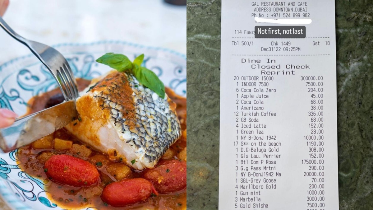 New Year’s Eve: Huge bill of more than Rs 1 Cr in Dubai restaurant goes viral