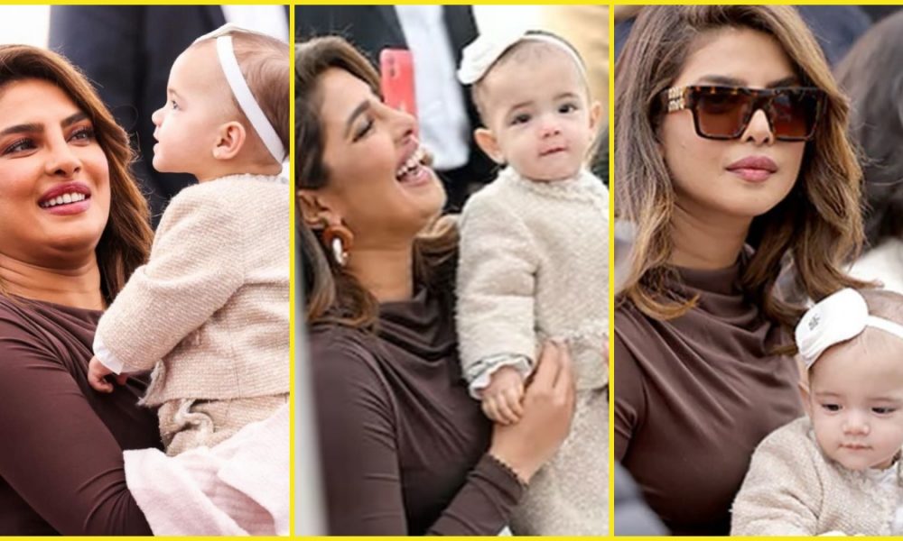 Priyanka Chopra reveals the face of her baby girl Malti Marie; See pics