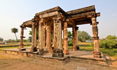 pillars at Khajuraho