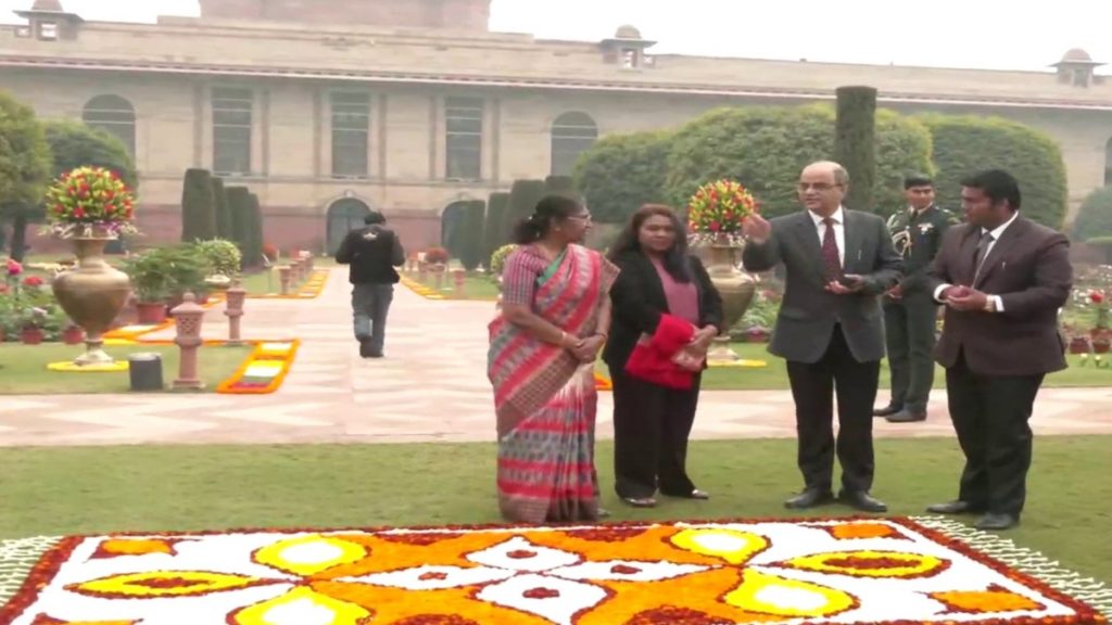 president murmu amrit udyan