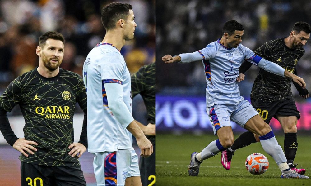 Riyadh XI vs PSG: Messi, Ronaldo and Mbappe score as PSG win exhibition  match - BBC News Pidgin