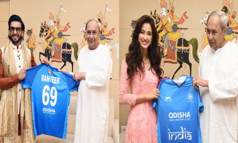 FIH Hockey World Cup 2023: Ranveer Singh, Disha Patani meet CM Naveen Patnaik ahead of their performance at Trophy Celebrations