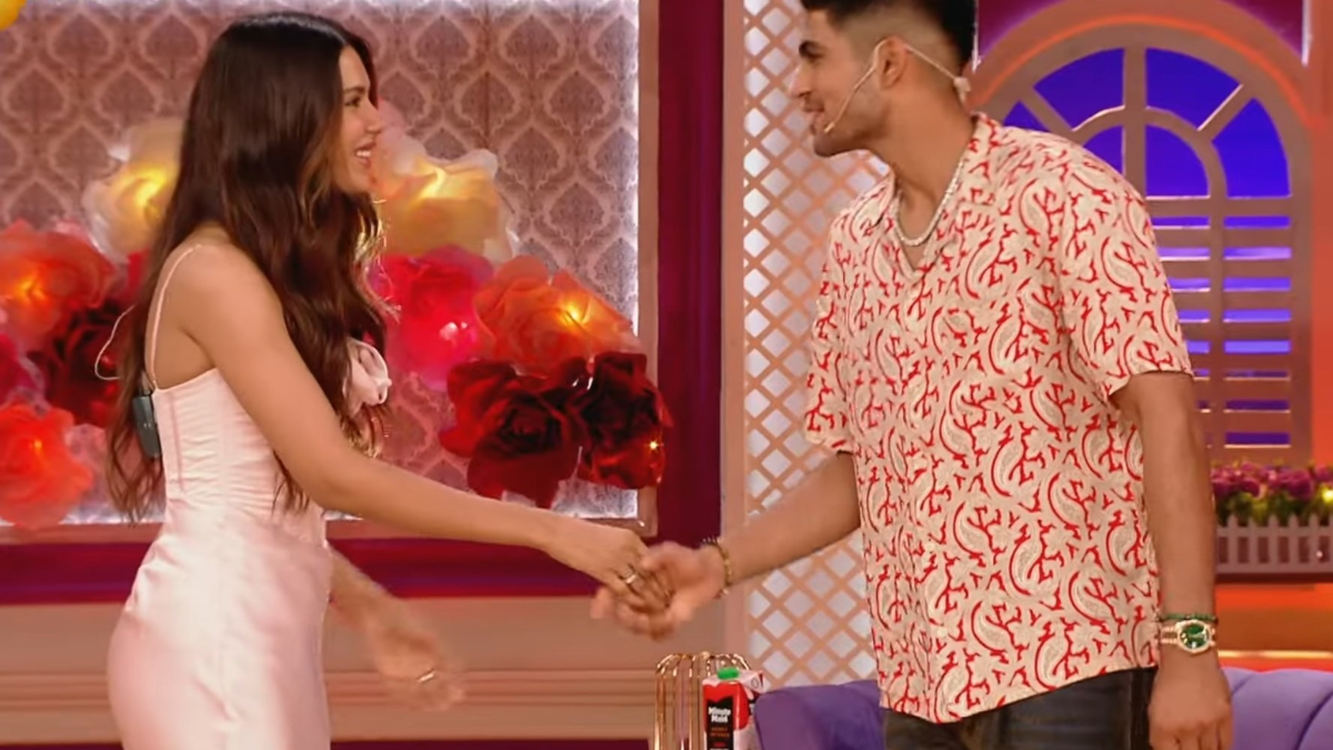 Sonam Bajwa teases Shubman Gill with Sara Ali Khan’s name as fans credit Punjabi actor for his double century