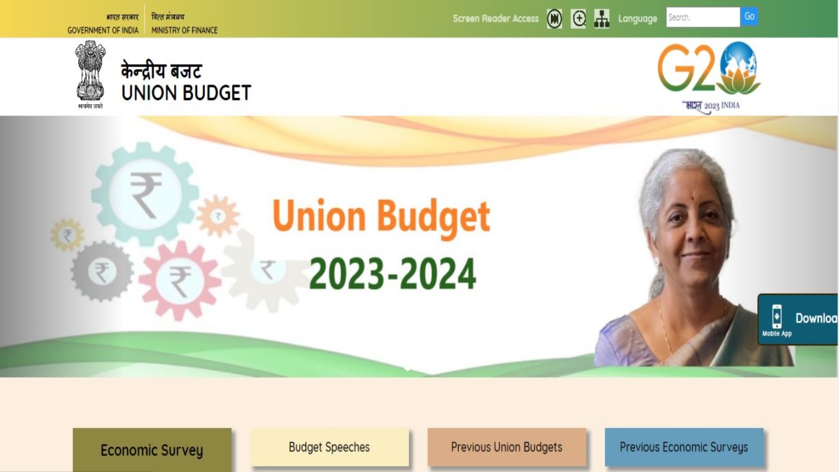 union budget website
