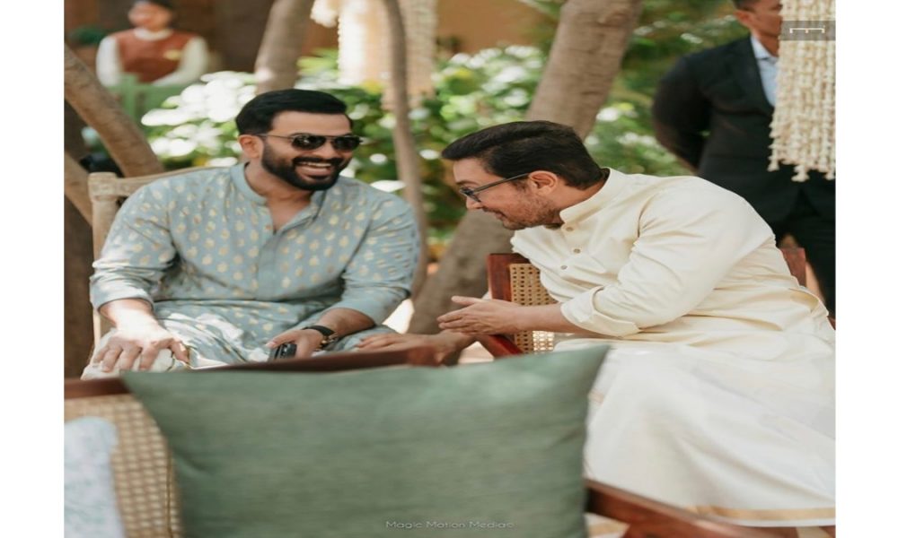 Prithviraj Sukumaran labels Aamir Khan as “inspiration idol”, shares candid picture with the actor