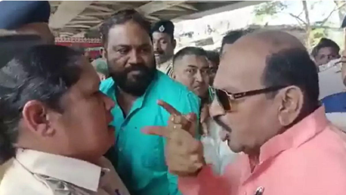 Caught on Cam: Odisha BJP MLA abuses & physically assaults woman cop on duty, VIDEO surfaces