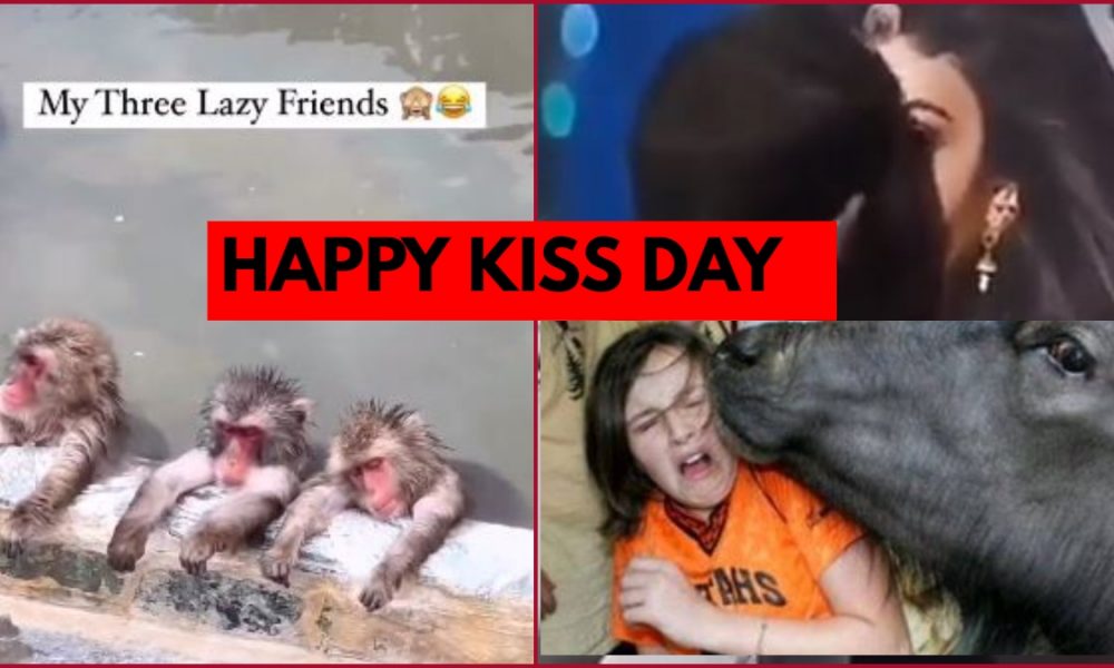 Happy Kiss Day 2023: Funny and hilarious memes and videos make their way on Twitter and singles, couples can very much relate to this