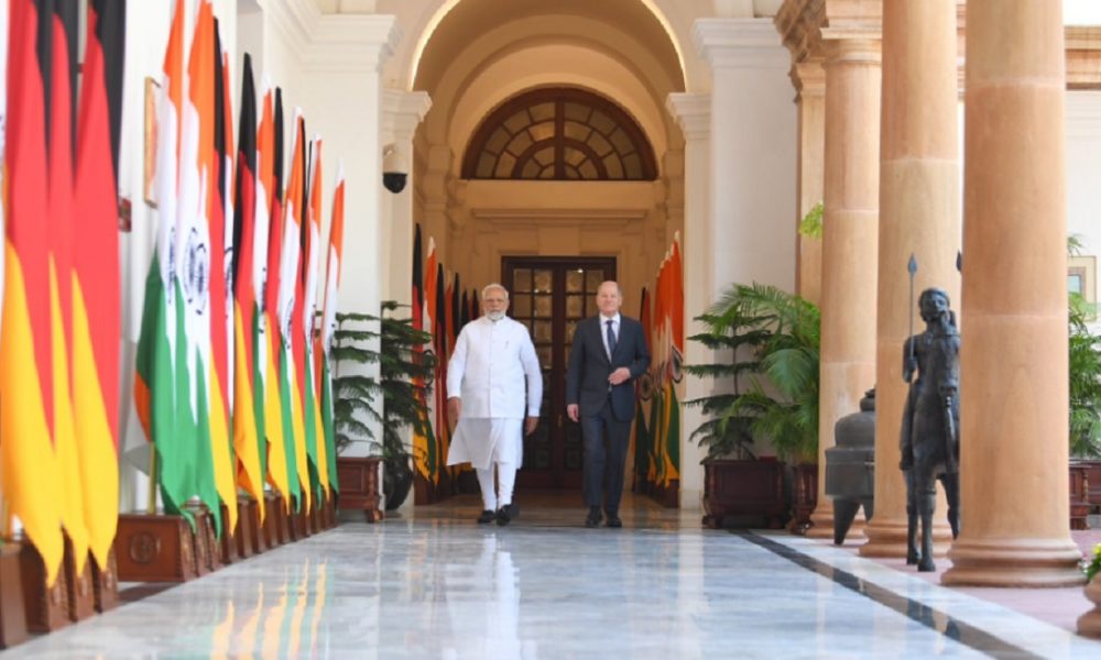 PM Modi gifts Meghalaya, Nagaland’s culture and craftsmanship to German Chancellor Scholz